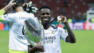 El extremo brasileño sigue demostrando que está hecho para momentos importantes disputando finales con el Real Madrid.