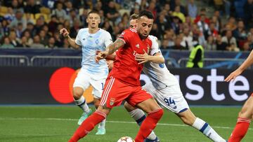 Resumen del Dinamo Kiev 0 - Benfica 0; Champions League