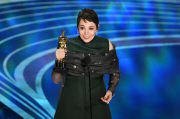 'La favorita': Oscar a la mejor actriz para Olivia Colman.