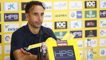 Paquito en rueda de prensa.