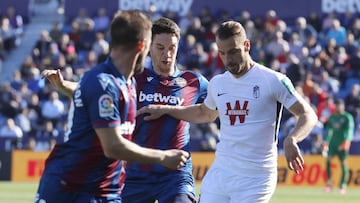 Levante - Granada en directo: LaLiga Santander, en vivo