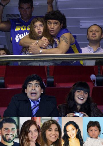 Maradona tiene 5 hijos y según su abogado tendría otros 3 no reconocidos en Cuba 