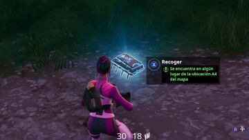 Fortnite Battle Royale: cómo conseguir el Fortbyte #27 en algún lugar de la ubicación A4 del mapa
