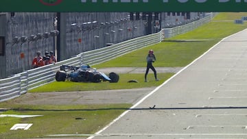 Accidente de Kubica en Suzuka. 