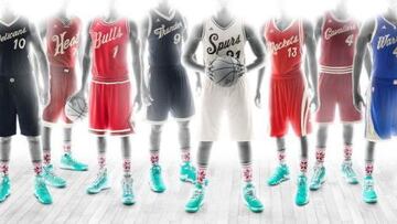 La NBA presenta las equipaciones para Navidad
