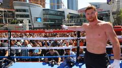 Canelo, el 'Rey' de LA: entrenamiento a reventar