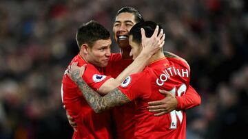 Firmino and Mane shine to boost Reds' Champions League hopes