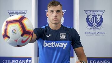 LaLiga comunica al Leganés que Lunin no podrá jugar con el 99