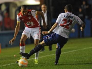 Santa Fe sigue invicto en la Sudamericana. Ganó en Montevideo.