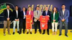 Presentación de la alianza entre Plátano de Canarias y la Real Federación Española de Balonmano.