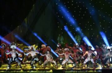 Inicio de la Ceremonia de inauguración de Copa América