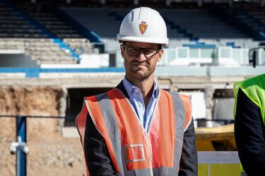 Fernando López, director general del Real Zaragoza estuvo presente en el evento.