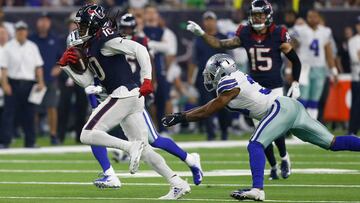 DeAndre Hopkins se echó al equipo en el momento importante y los Texans suman su segunda victoria de la campaña al doblegar a los Dallas Cowboys.