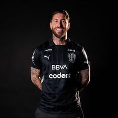 Sergio Ramos ya está en Monterrey