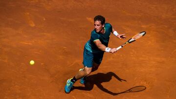 Roberto Carballés, durante un partido.
