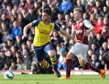 Arsenal se impuso sobre el Burnley por la cuenta mínima. 