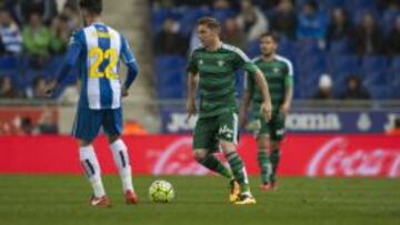 Joaquín, en el partido ante el Espanyol.
