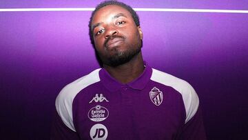 Flavien Boyomo, primer fichaje del Real Valladolid.