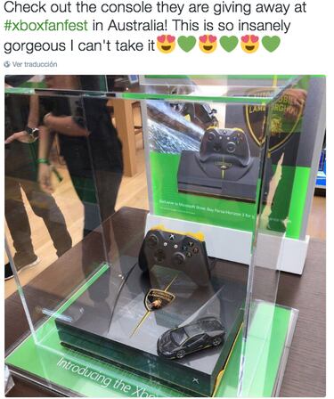 Rifan Xbox One S con diseño de Lamborghini