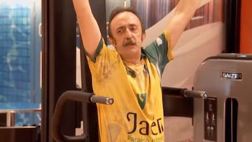 Santi Rodr¨ªguez no olvida a su Ja¨¦n Para¨ªso en 'Gym Tony'