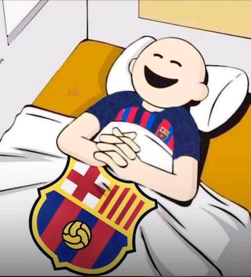 Robo, atraco... Los memes m¨¢s divertidos del Cl¨¢sico