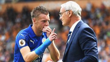 Vardy recibió amenazas de muerte tras la salida de Ranieri