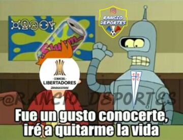 Los cruzados perdieron toda opción de seguir en el torneo internacional tras caer en casa frente al rival brasileño.