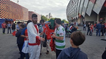 Así vivieron los hinchas de la Roja la previa del duelo