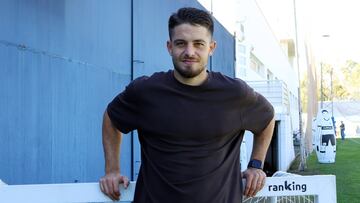 Dani Lorenzo, jugador del Málaga.