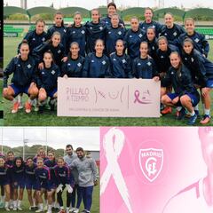 El fútbol femenino se vuelca en el día contra el cáncer de mama