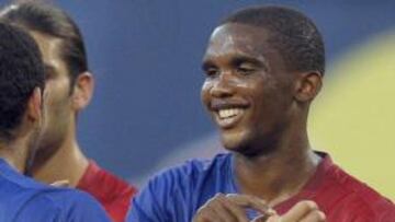 <b>PICHICHI.</b> Samuel Eto'o regresó de EEUU como máximo goleador del equipo en los que va de pretemporada con seis tantos.