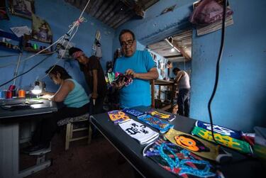 Mascarillas faciales temáticas para la lucha libre