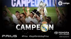 Así se divide la carrera de títulos en la Liga; Real Madrid domina