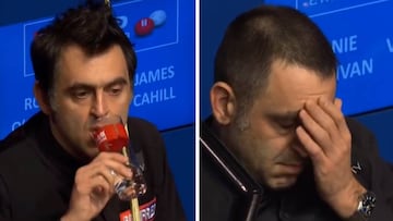 ¿La mayor sorpresa del deporte? O'Sullivan cae con un amateur y se rapa a mitad de partido