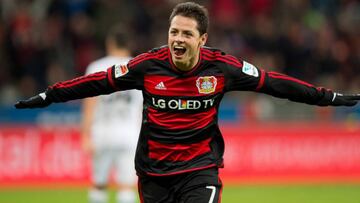 El gol de Chicharito que fue galardonado por la Bundesliga