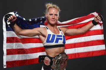 UFC | Holly Holm declaró recientemente, "soy una chica Trump".