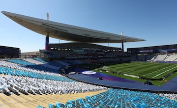 Istanbul's Atatürk Stadium was opened in 2002.