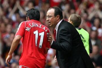Luego de dos años en España, Mark González llegó el 2006 al Liverpool. Estuvo un año y anotó dos goles.