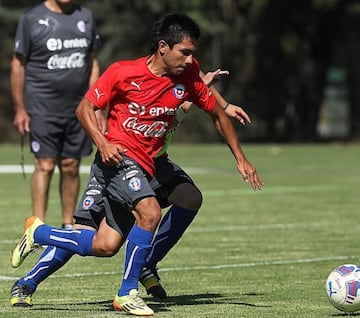 El ex cruzado en su etapa en la Roja Sub 20.