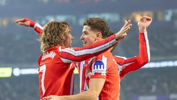 30/11/24
PARTIDO DE PRIMERA DIVISION
REAL VALLADOLID - ATLETICO DE MADRID
CELEBRACION de - ANTOINE GRIEZMANN - JULIAN ALVAREZ ALEGRIA ALEGRIA