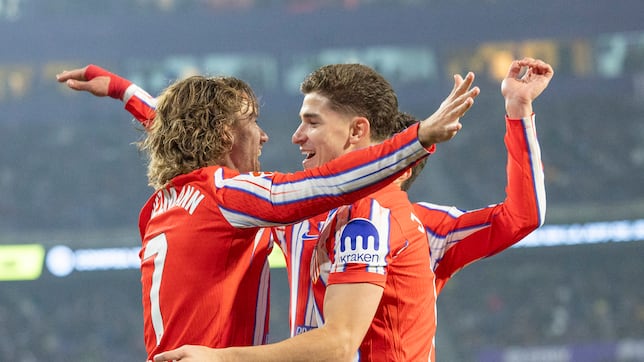 Griezmann y Julián, dupla de oro