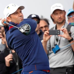 Resumen y resultado de la jornada 1 de la Ryder Cup 2018 : A sergio le sonríe la Ryder