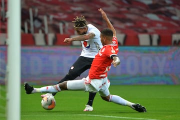 Partidazo en el Beira Río entre Internacional y América de Cali. Al final el equipo brasileño se llevó la victoria 