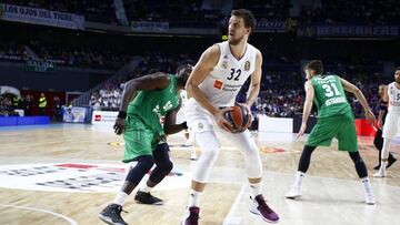 10/10/18 BALONCESTO BASKET 
 PARTIDO EUROLEAGUE REGULAR SEASON ROUND 1
 REAL MADRID - DARUSSAFAKA TEKFEN ESTAMBUL
  KUZMIC