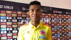 Wilmar Barrios, jugador de Boca Juniors, habl&oacute; con la prensa en el tercer d&iacute;a de entrenamientos de la Selecci&oacute;n Colombia en Milanello