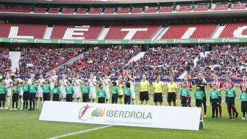 Escenarios de primera para las chicas. Cada vez más estadios abren sus puertas a la competición femenina: el Wanda Metropolitano, el Ciutat de Valencia o Anoeta son algunos de los ejemplos.
