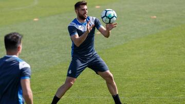 David López, jugador del Espanyol.