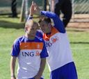 Van der Vaart asumirá el rol de Robben ante Dinamarca