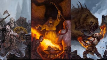 God of War muestra las primeras imágenes de su cómic oficial