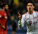 Gol de James, entre los mejores de los latinos en la Bundesliga